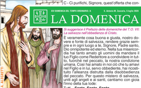 Foglietto La Domenica – XIV Domenica fra l’Anno (A)