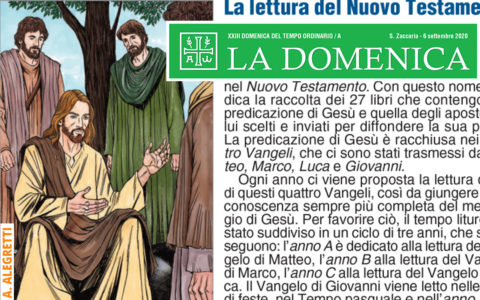 Foglietto La Domenica – XXII Domenica fra l’Anno