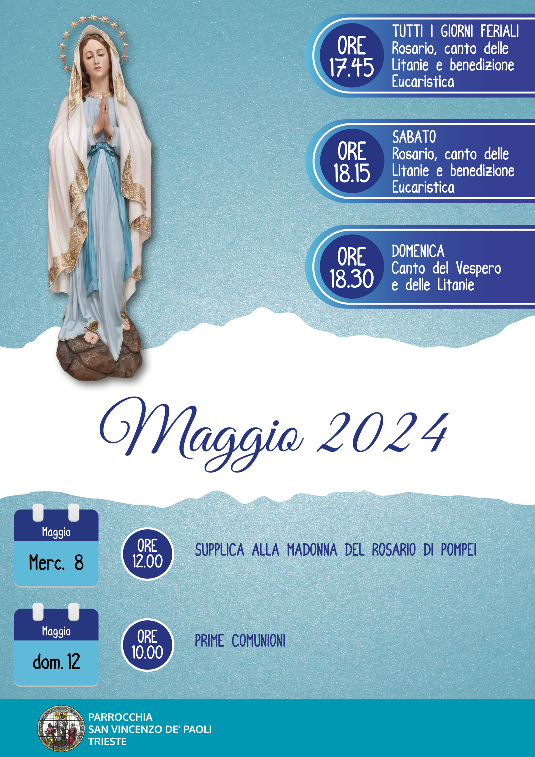 Mese di Maggio – Parrocchia San Vincenzo de' Paoli