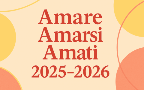 Amare Amarsi Amati 2025-2026