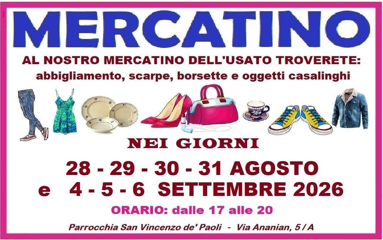 Locandina della sagra parrocchiale